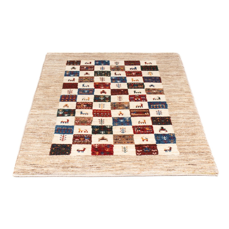 Tappeto Gabbeh - Loribaft Persero - 129 x 81 cm - multicolore