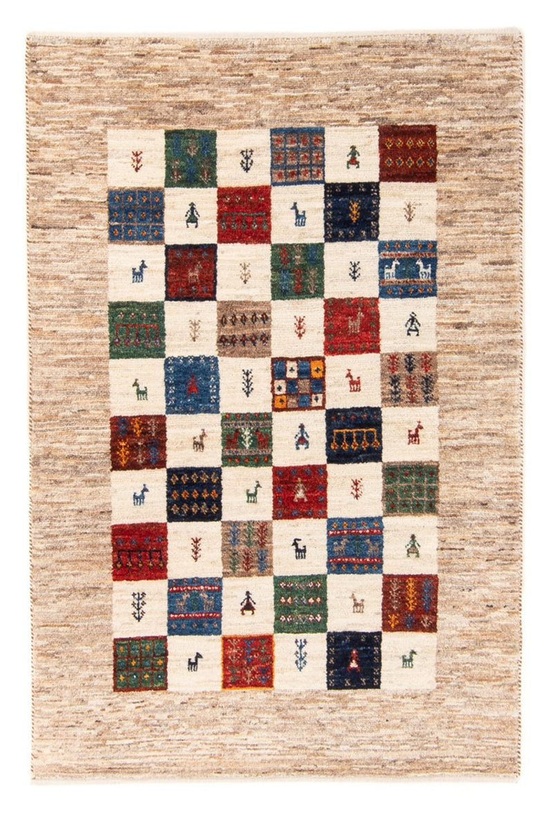 Tappeto Gabbeh - Loribaft Persero - 125 x 86 cm - multicolore
