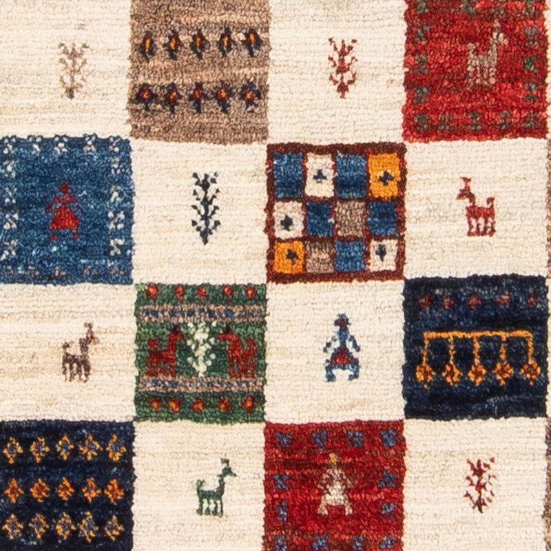 Tappeto Gabbeh - Loribaft Persero - 125 x 86 cm - multicolore