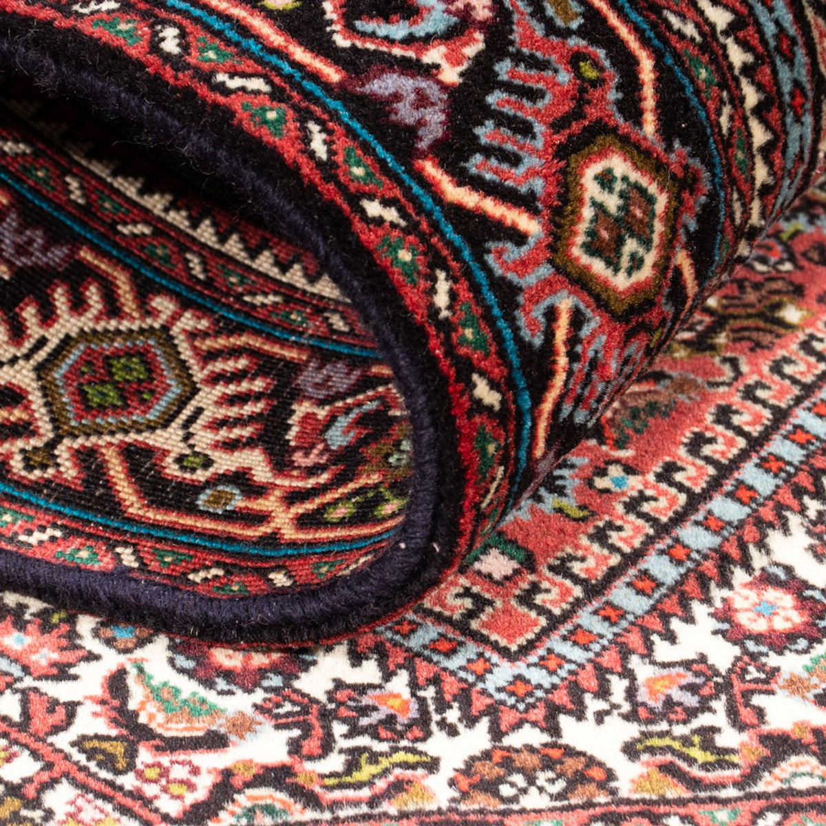 Tappeto Persero - Bidjar - 140 x 82 cm - rosso