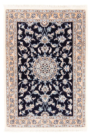 Tappeto Persero - Nain - Reale - 150 x 100 cm - blu scuro