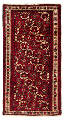 Tappeto corsia Tappeto Belutsch - 190 x 99 cm - rosso