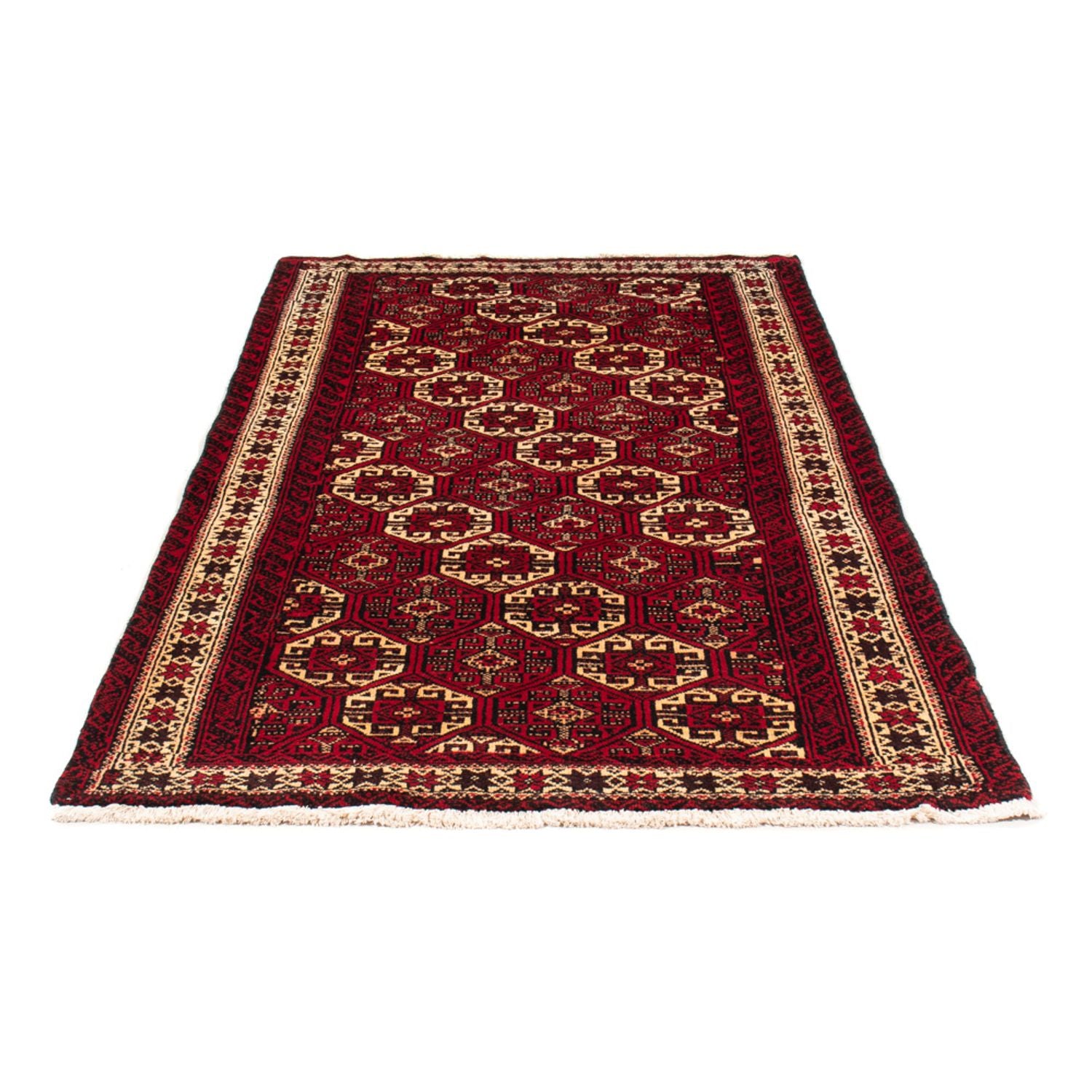 Tappeto corsia Tappeto Belutsch - 190 x 99 cm - rosso