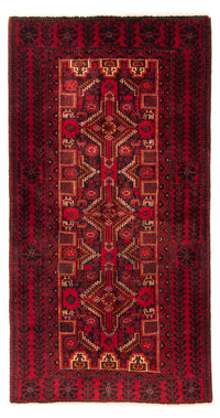 Tappeto Belutsch - 173 x 89 cm - rosso