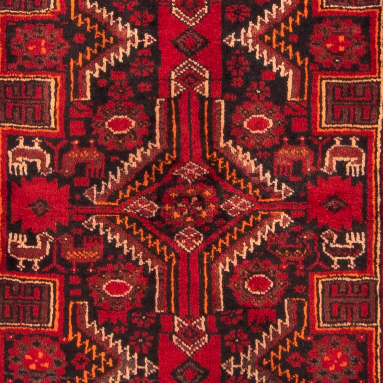 Tappeto Belutsch - 173 x 89 cm - rosso