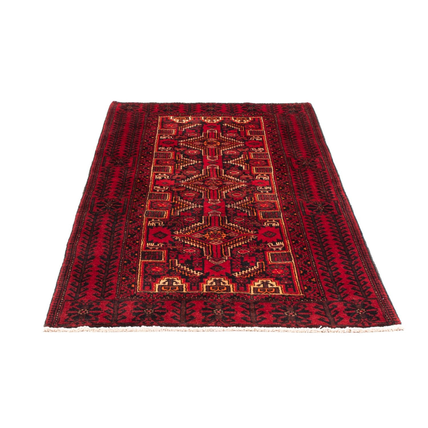 Tappeto Belutsch - 173 x 89 cm - rosso