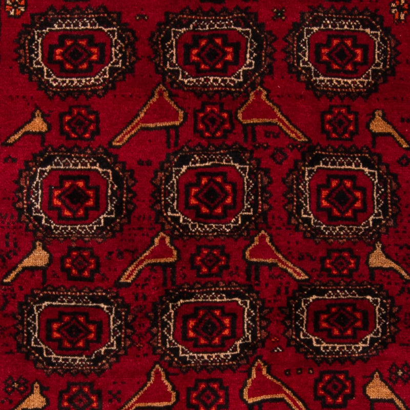 Tappeto corsia Tappeto Belutsch - 188 x 94 cm - rosso