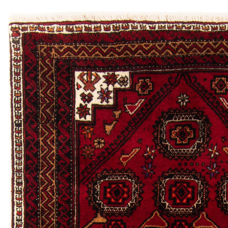 Tappeto corsia Tappeto Belutsch - 188 x 94 cm - rosso