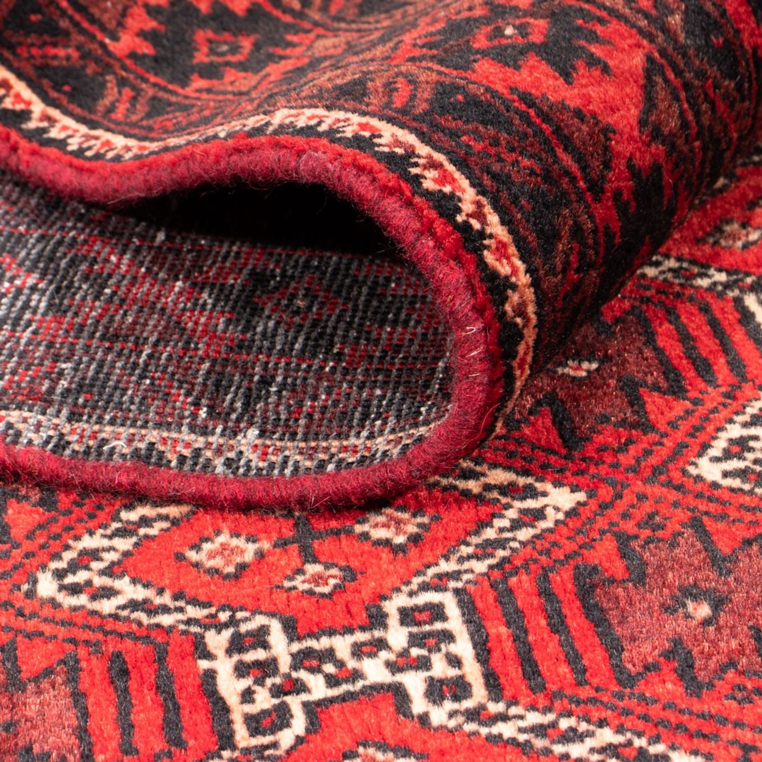 Tappeto corsia Tappeto Belutsch - 191 x 95 cm - rosso