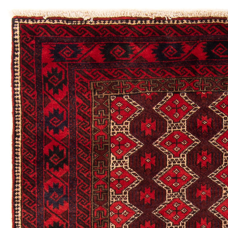 Tappeto corsia Tappeto Belutsch - 190 x 95 cm - rosso