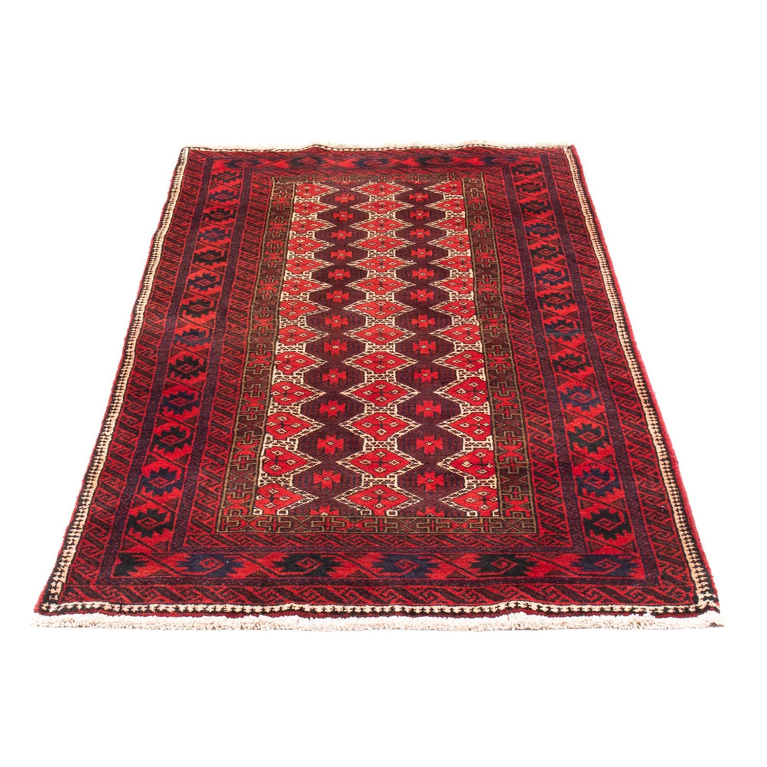 Tappeto corsia Tappeto Belutsch - 190 x 95 cm - rosso