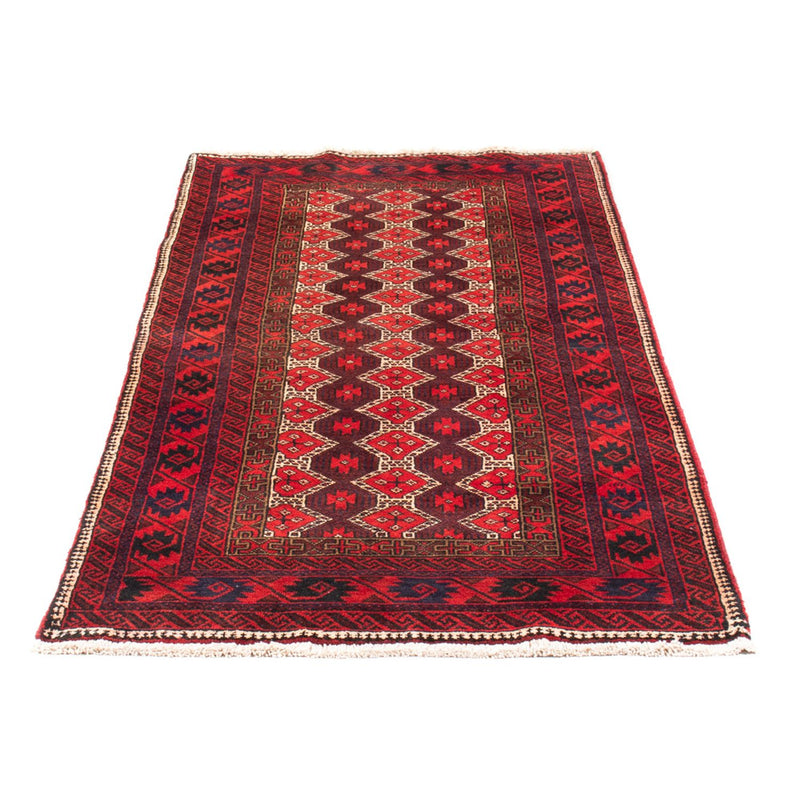 Tappeto corsia Tappeto Belutsch - 190 x 95 cm - rosso