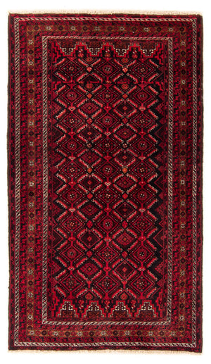 Tappeto Belutsch - 182 x 102 cm - blu scuro