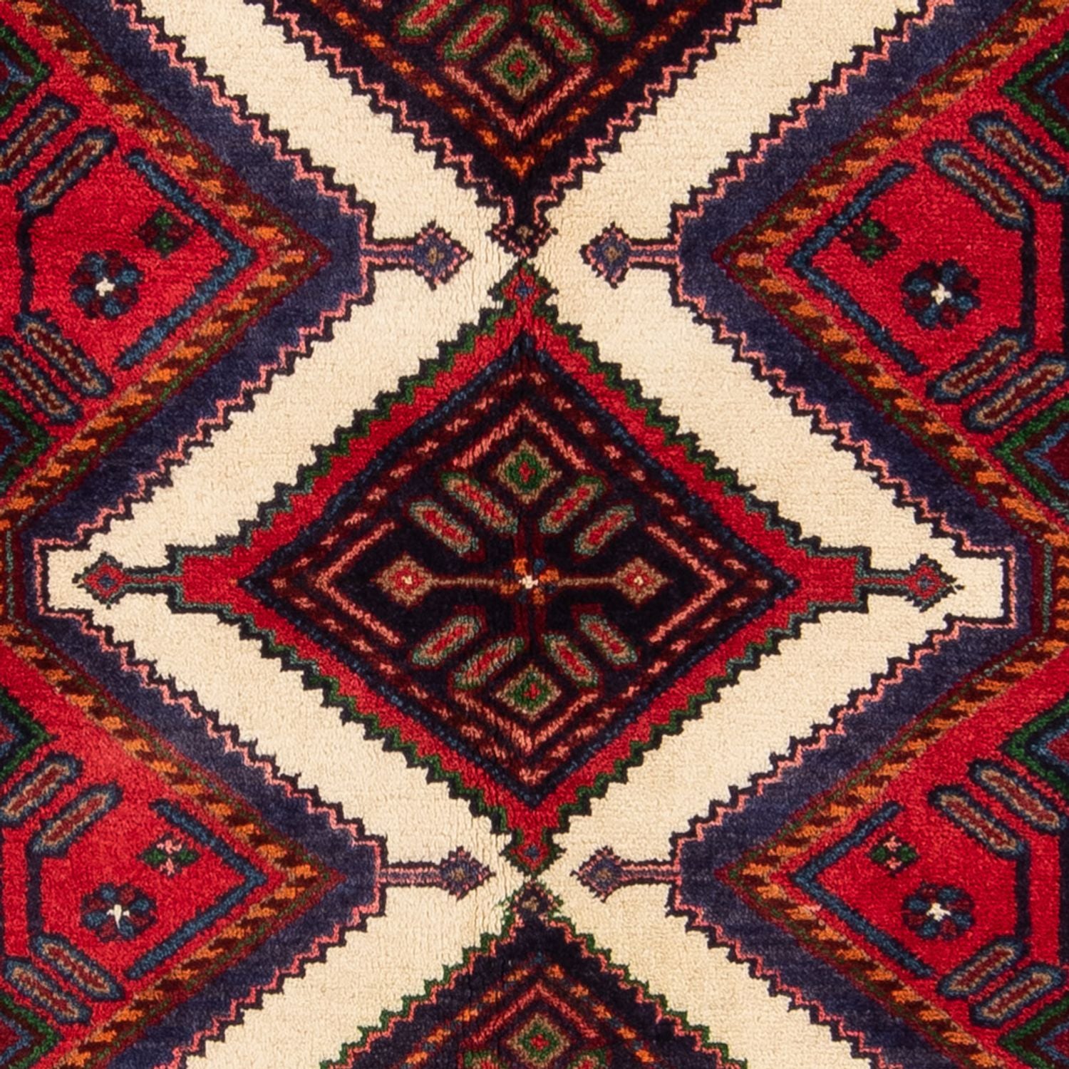 Tappeto corsia Tappeto Persero - Nomade - 201 x 98 cm - rosso