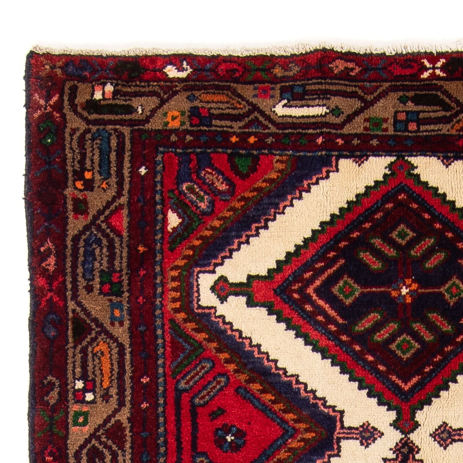 Tappeto corsia Tappeto Persero - Nomade - 201 x 98 cm - rosso