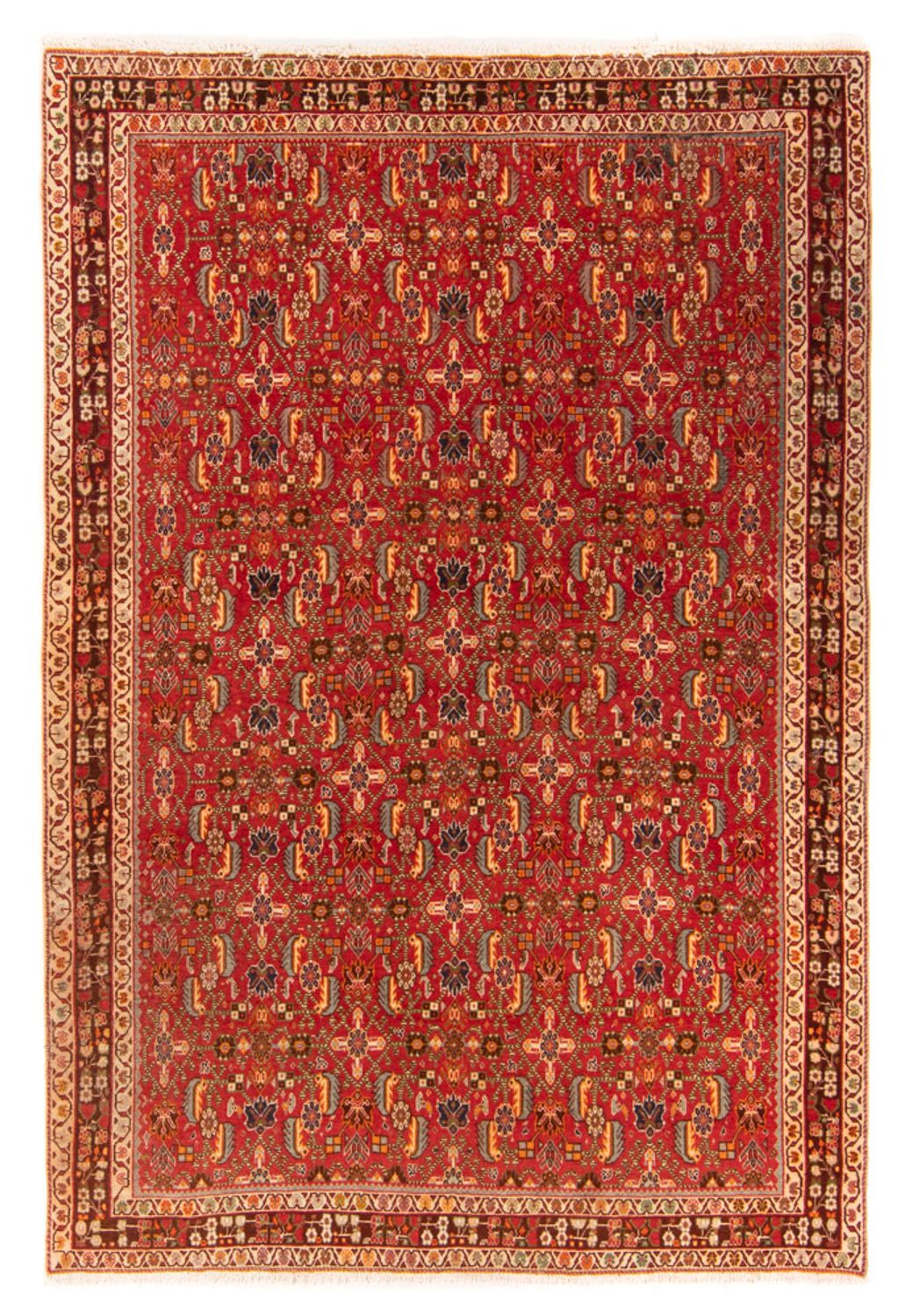 Tappeto Gabbeh - Kashkuli Persero - 192 x 130 cm - rosso