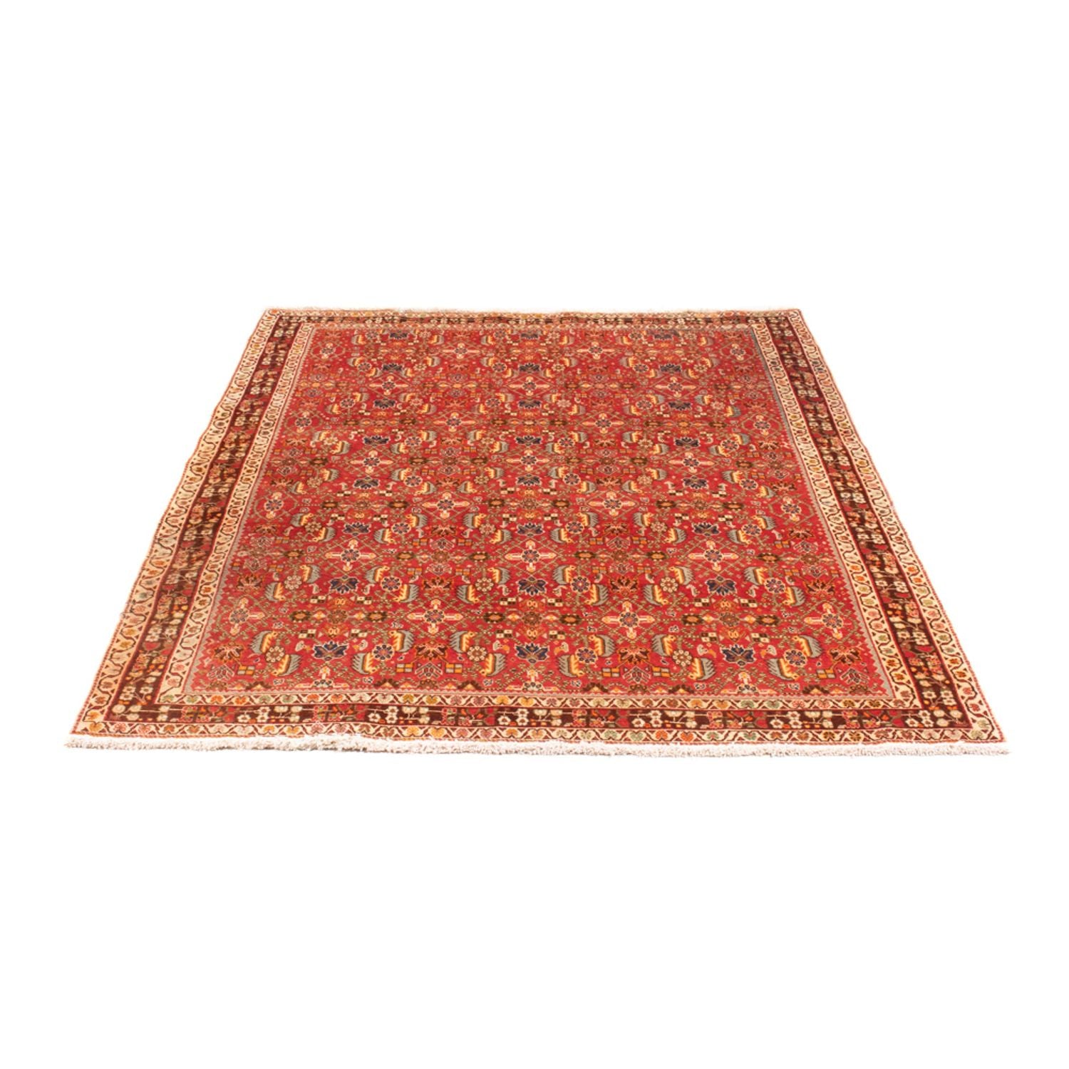 Tappeto Gabbeh - Kashkuli Persero - 192 x 130 cm - rosso
