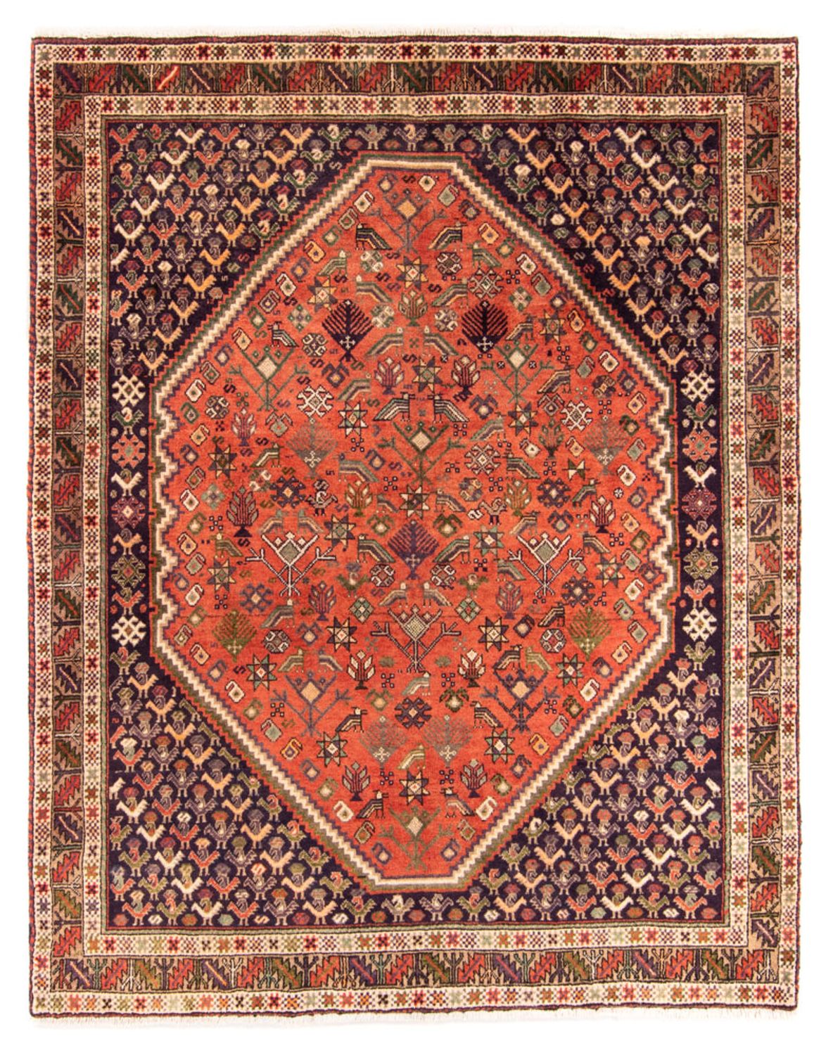 Tappeto Persero - Nomade - 205 x 158 cm - arancione