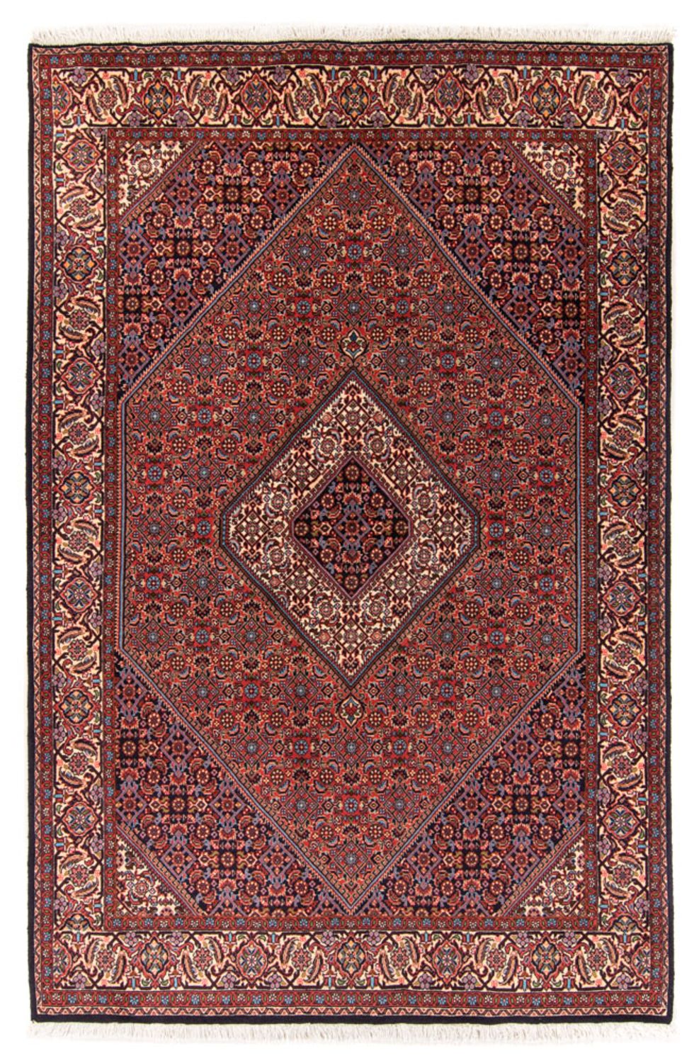 Tappeto Persero - Bidjar - 214 x 160 cm - rosso
