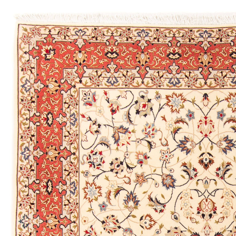 Tappeto Persero - Tabriz - Reale - 210 x 154 cm - crema