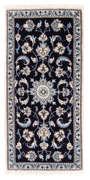 Tappeto Persero - Nain - 149 x 69 cm - blu scuro
