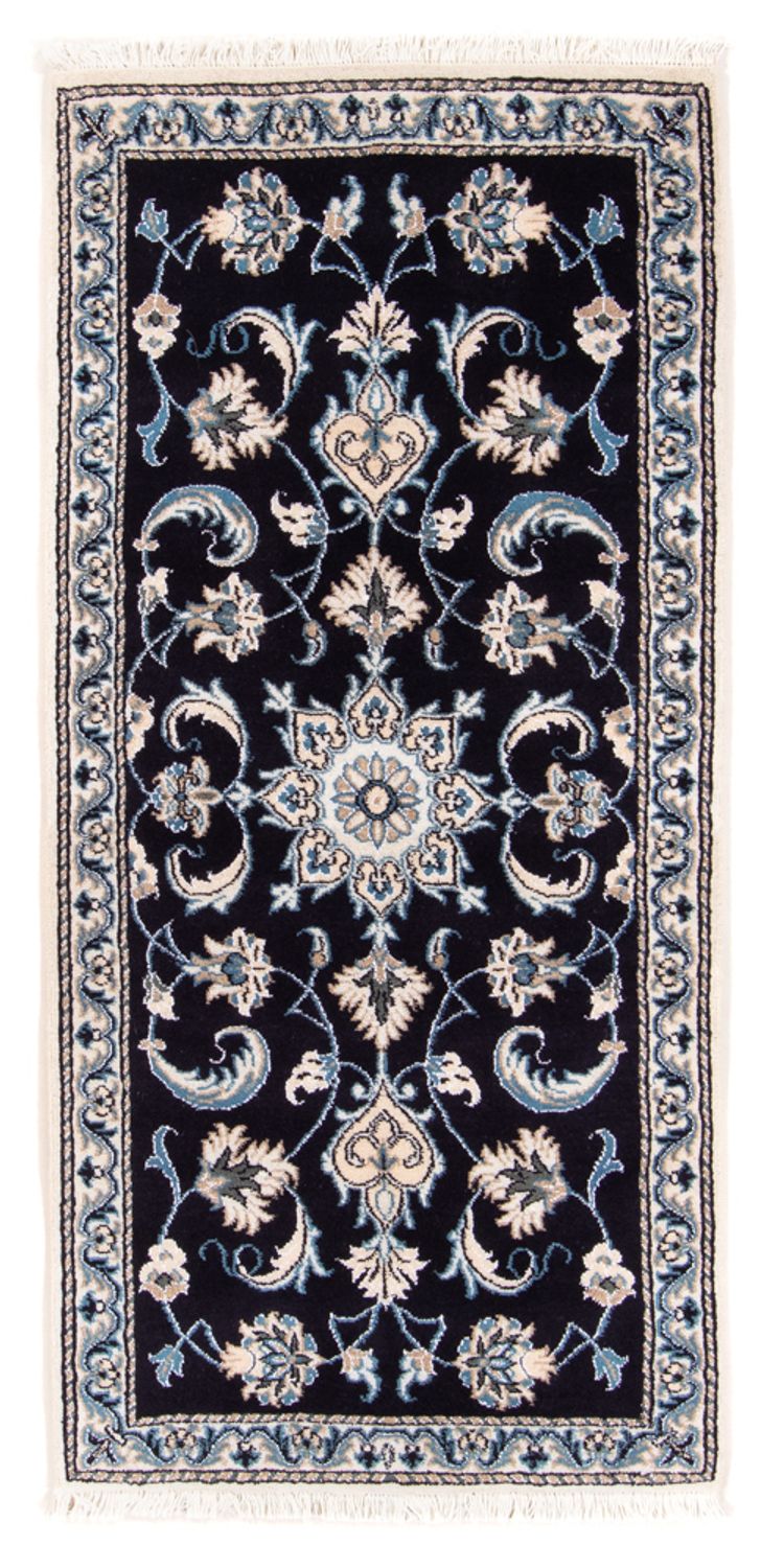 Tappeto Persero - Nain - 149 x 69 cm - blu scuro