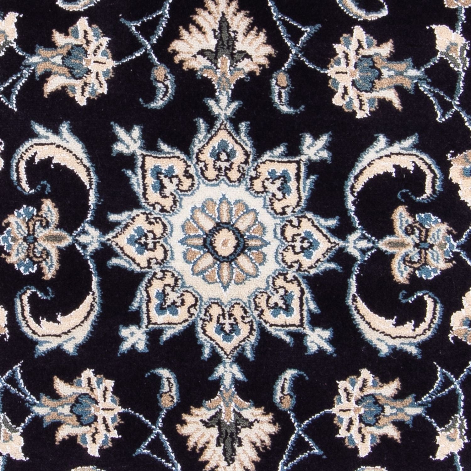 Tappeto Persero - Nain - 149 x 69 cm - blu scuro
