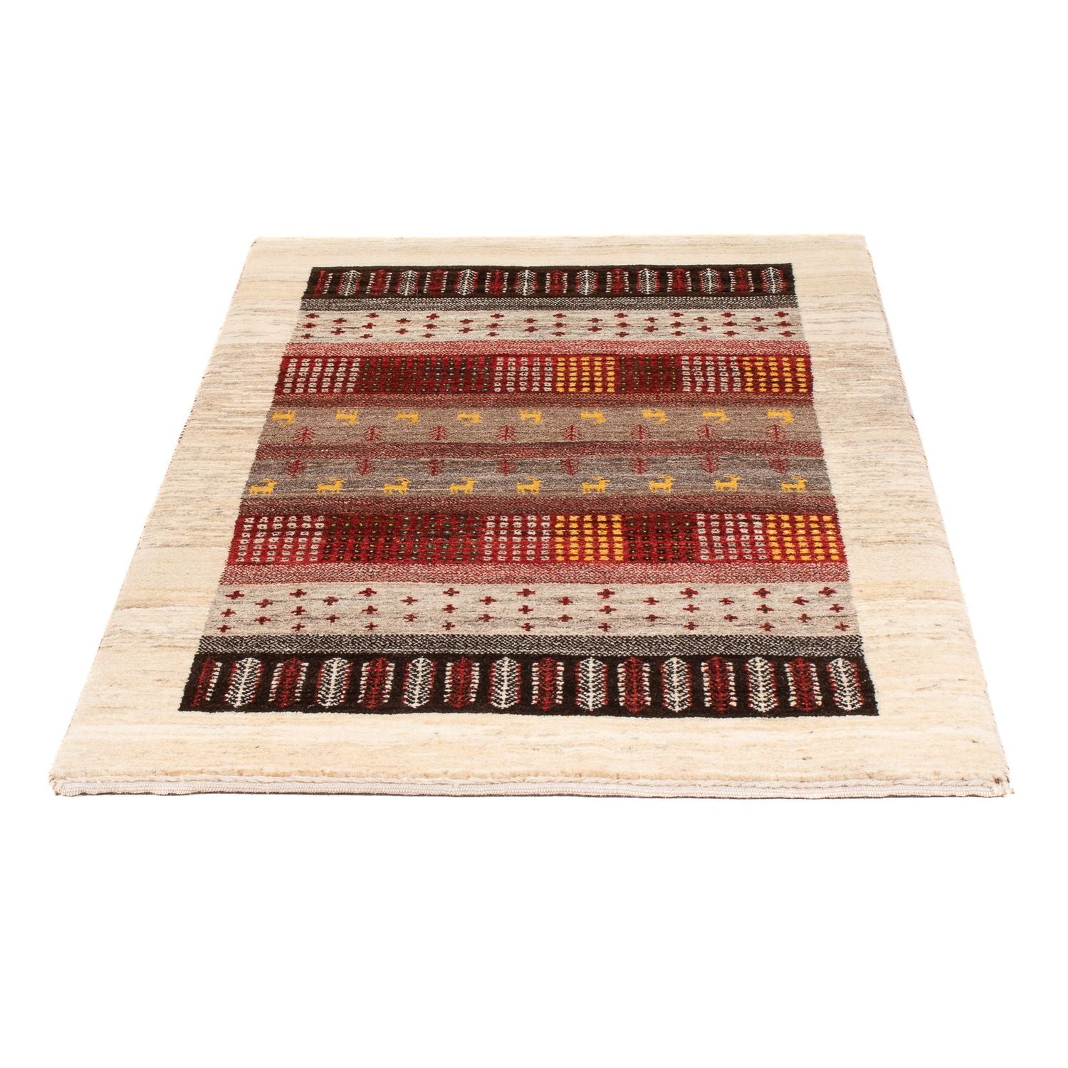 Tappeto Gabbeh - Loribaft Persero - 128 x 84 cm - multicolore