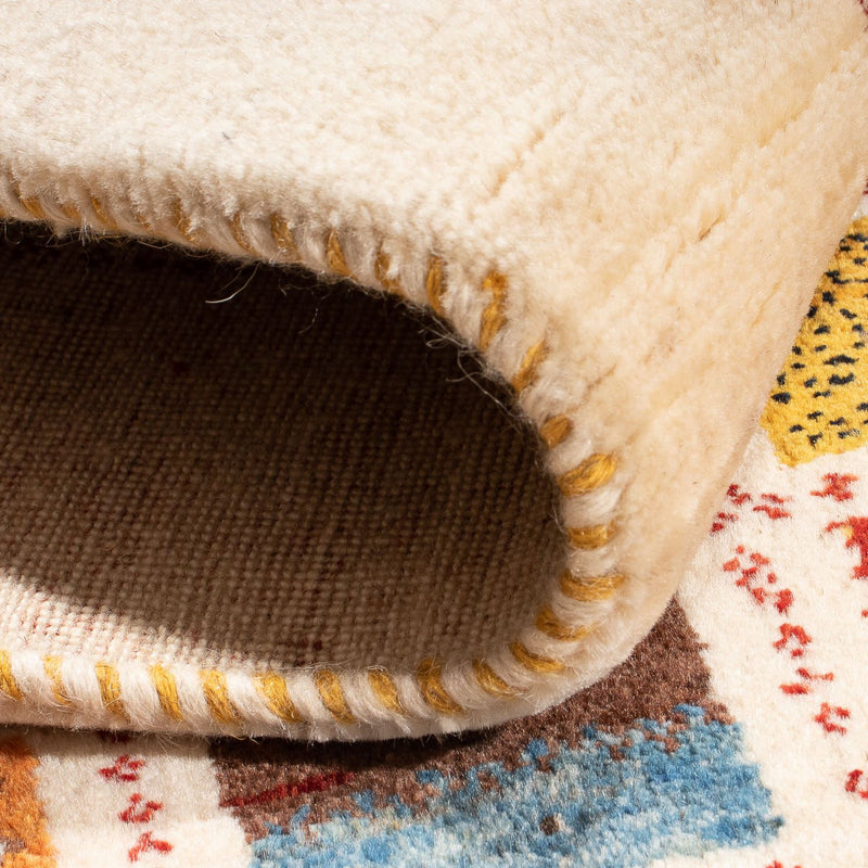 Tappeto Gabbeh - Loribaft Persero - 128 x 86 cm - multicolore