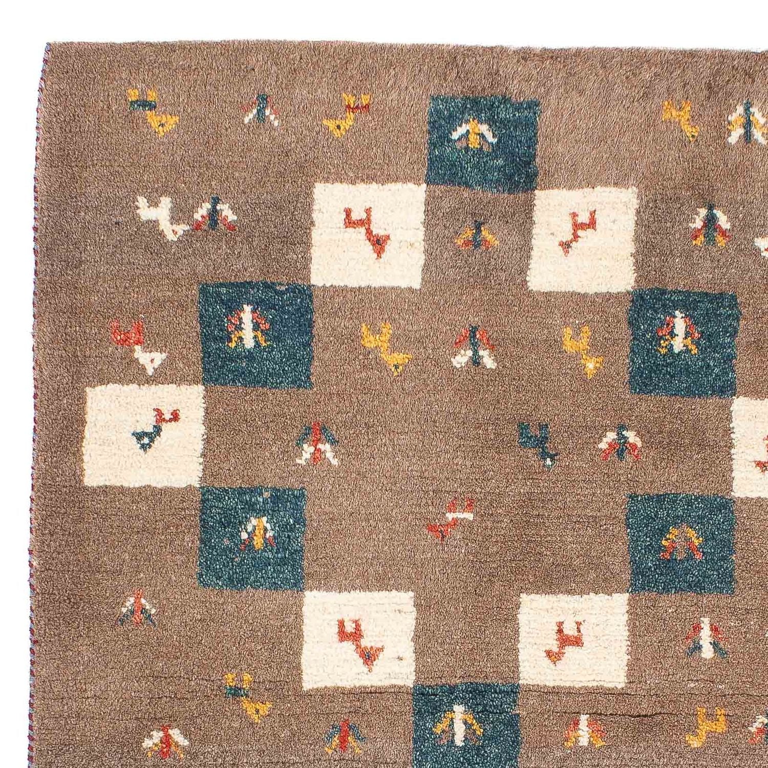Tappeto Gabbeh - Persero - 139 x 82 cm - marrone
