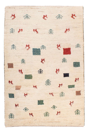 Tappeto Gabbeh - Persero - 124 x 83 cm - multicolore