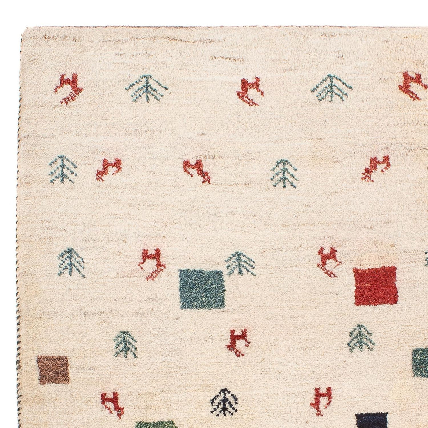 Gabbeh persiano Tappeto 124x83cm - Perserteppich Wollteppich