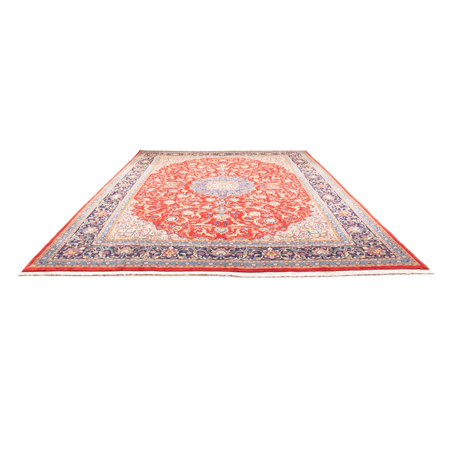Tappeto Persero - Isfahan - Premio - 461 x 338 cm - rosso
