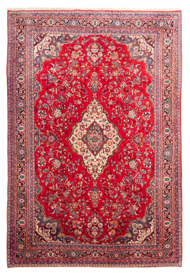 Tappeto Persero - Keshan - 311 x 215 cm - rosso