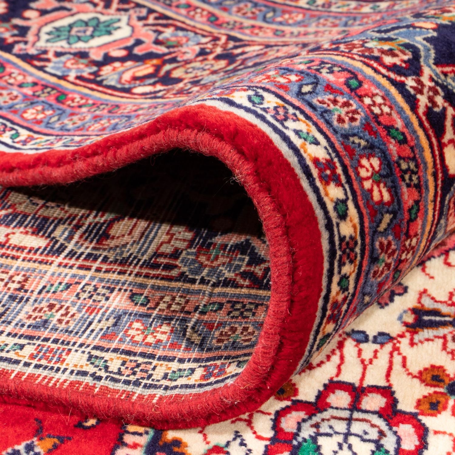 Tappeto Persero - Keshan - 311 x 215 cm - rosso