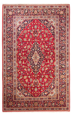 Tappeto Persero - Keshan - 320 x 214 cm - rosso