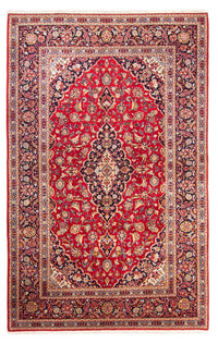 Tappeto Persero - Keshan - 320 x 214 cm - rosso