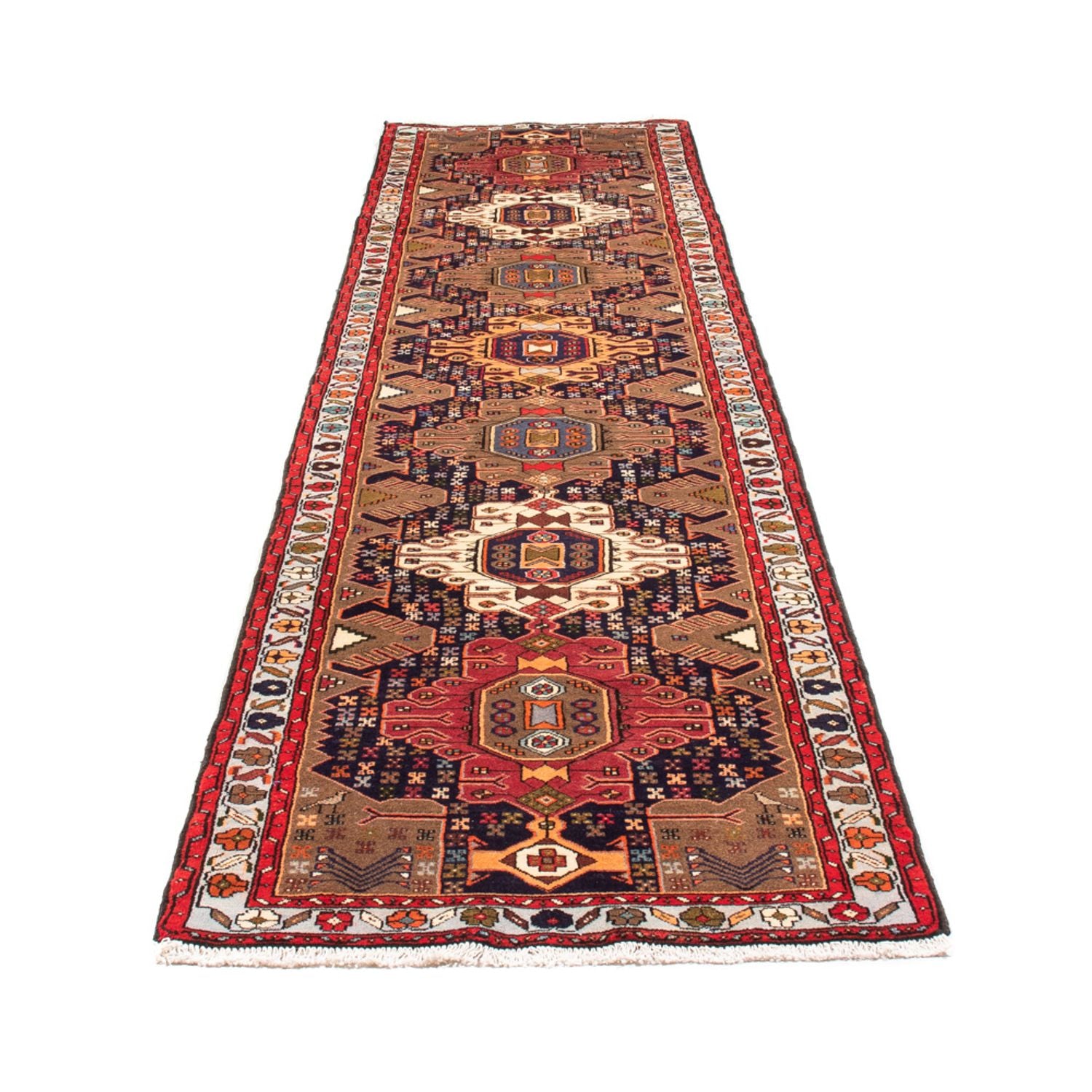 Tappeto corsia Tappeto Persero - Nomade - 385 x 85 cm - blu scuro