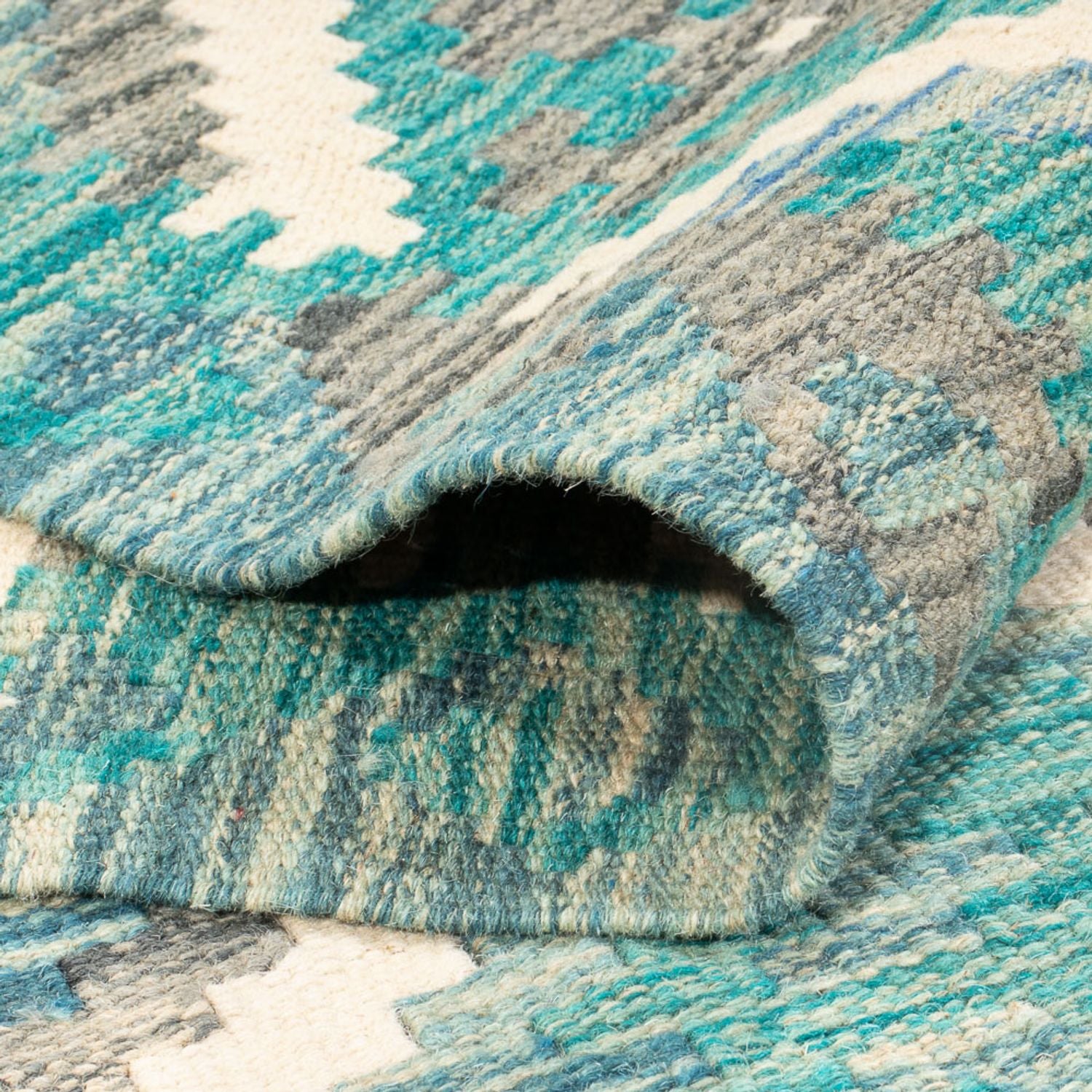 Tappeto Kelim - Tendenza - 241 x 183 cm - multicolore