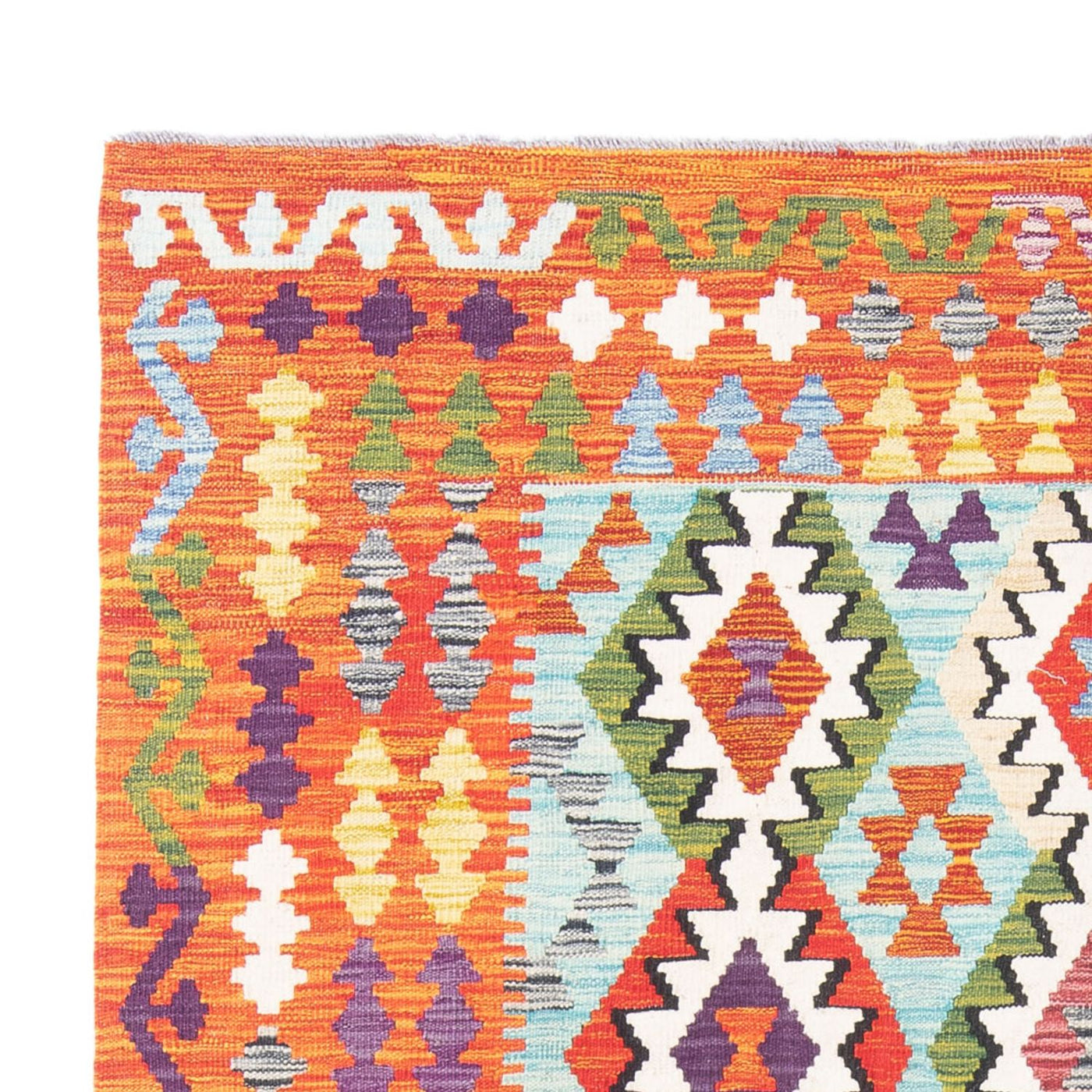Kilim Maimana Tappeto 247x176cm - Tappeto di lana