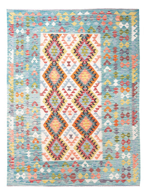 Tappeto Kelim - Splash - 251 x 182 cm - multicolore