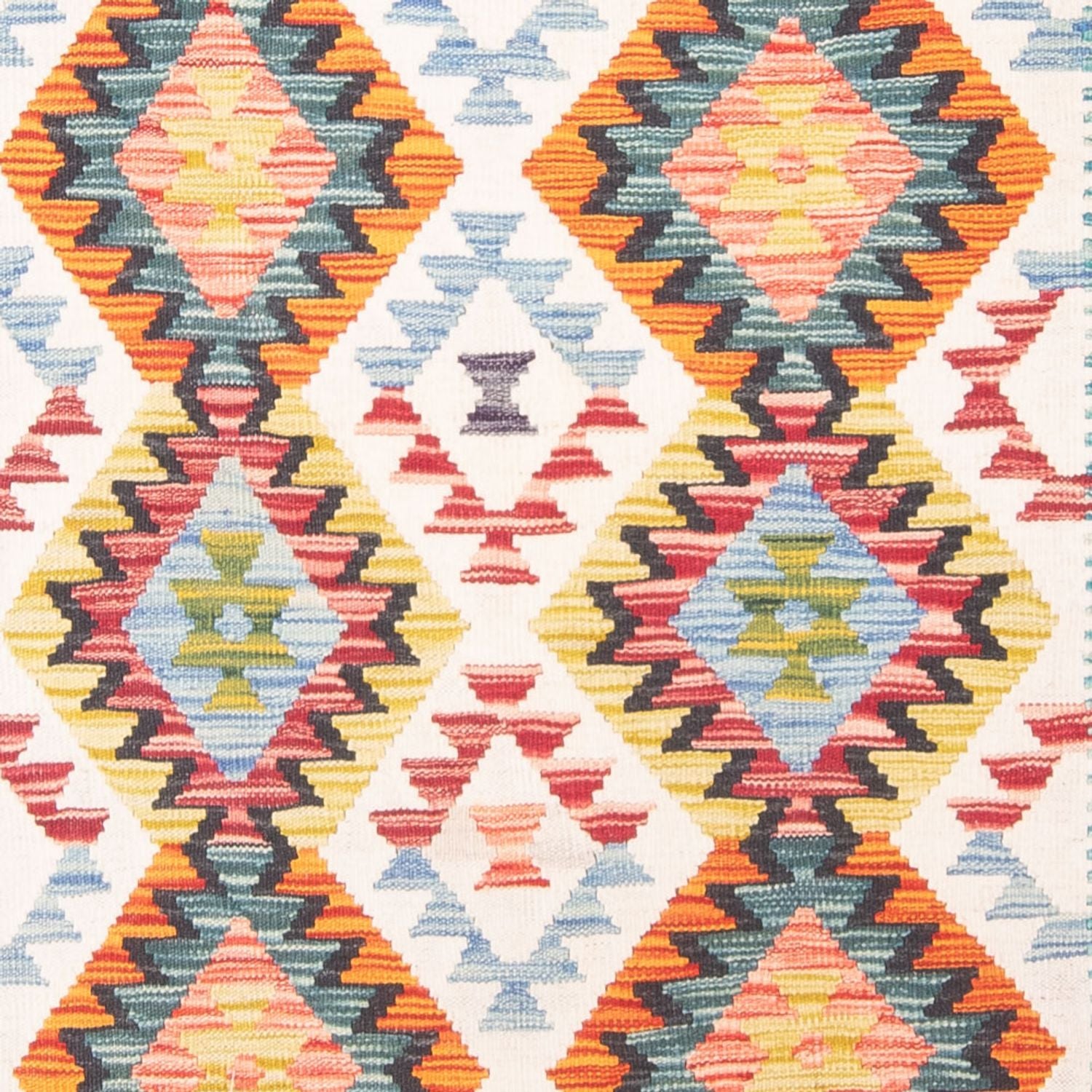Tappeto Kelim - Splash - 251 x 182 cm - multicolore