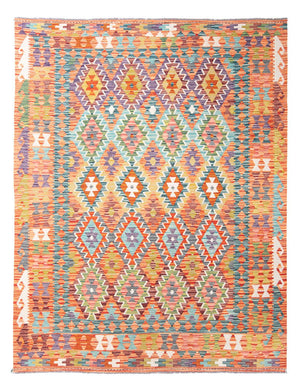 Tappeto Kelim - Splash - 248 x 200 cm - multicolore