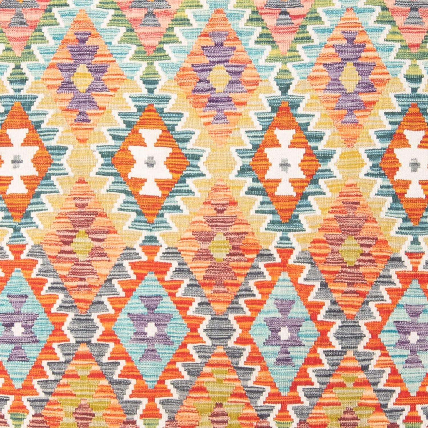 Tappeto Kelim - Splash - 248 x 200 cm - multicolore