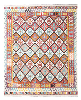 Tappeto Kelim - Splash - 239 x 200 cm - multicolore