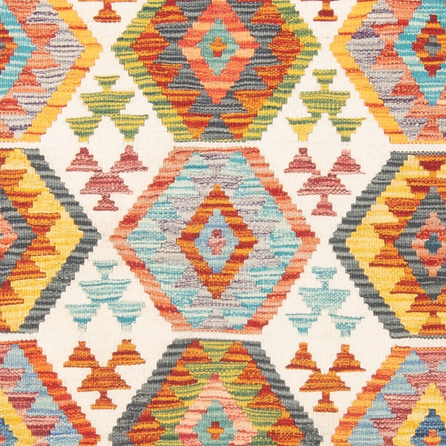 Tappeto Kelim - Splash - 182 x 126 cm - multicolore