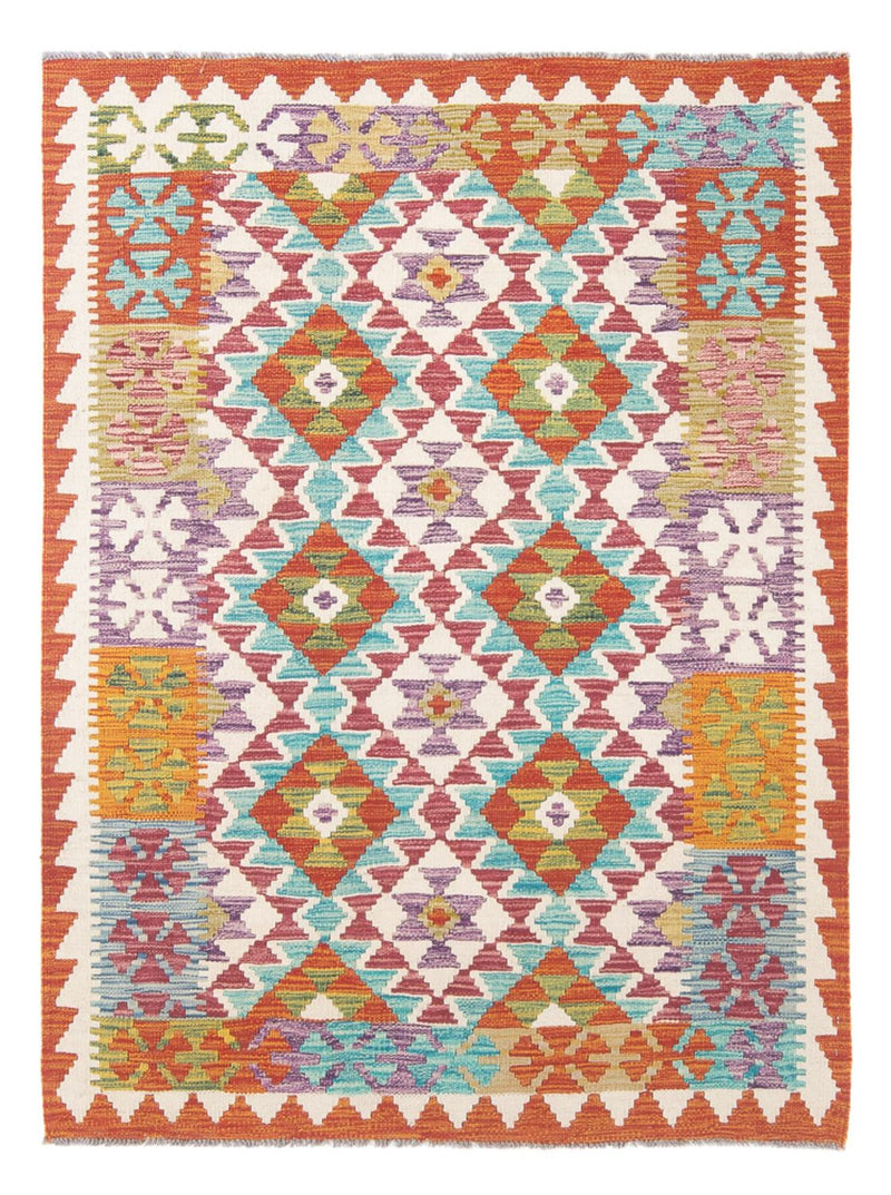 Tappeto Kelim - Splash - 166 x 119 cm - multicolore