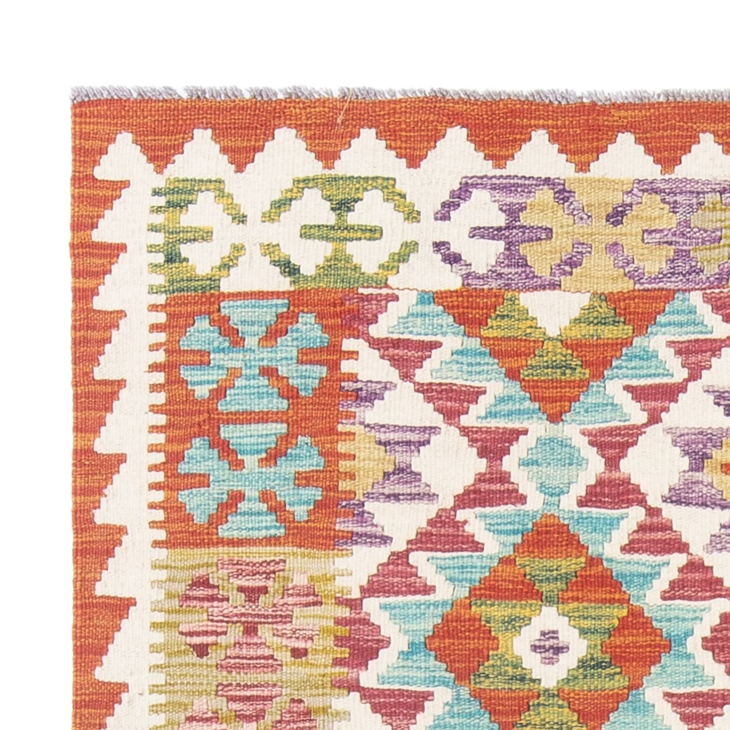 Tappeto Kelim - Splash - 166 x 119 cm - multicolore