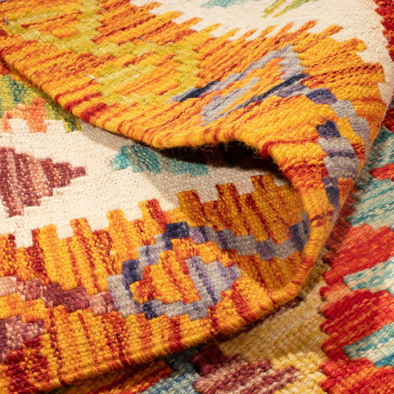 Tappeto Kelim - Splash - 190 x 123 cm - multicolore