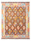 Tappeto Kelim - Splash - 195 x 156 cm - multicolore